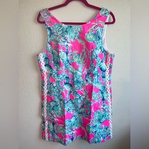 LILLY PULITZER lobster in love shift dress